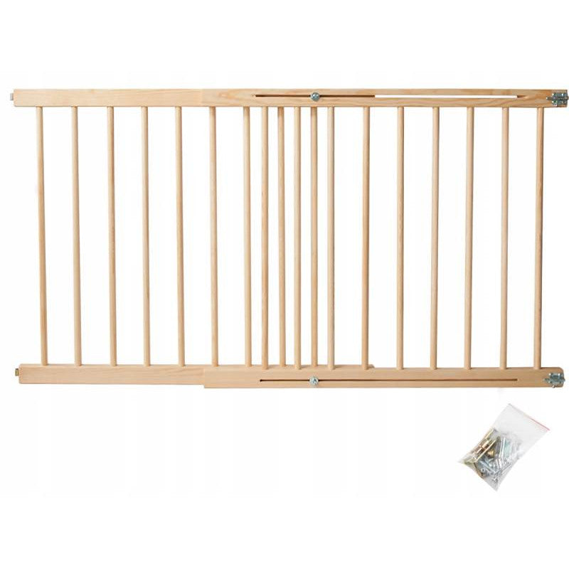Säkerhetsgrind I Trä För Trappa 72-122 cm