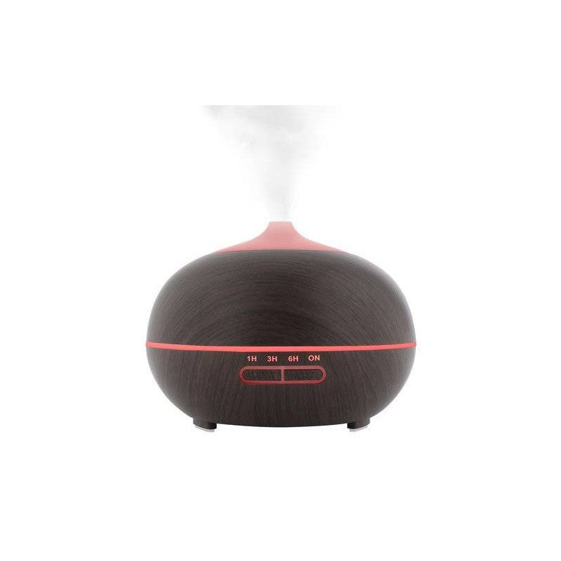 Brun Aroma Luftfuktare LB 300 ml Med Fjärrkontroll