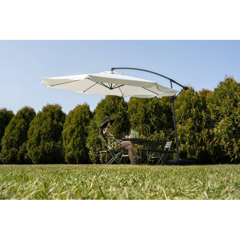 Hopfällbart Campingbord 180 cm Svart HDPE