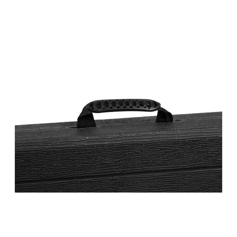Hopfällbart Campingbord 180 cm Svart HDPE