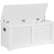 Retro Förvaringsbänk XL 100x40x46 cm Vit