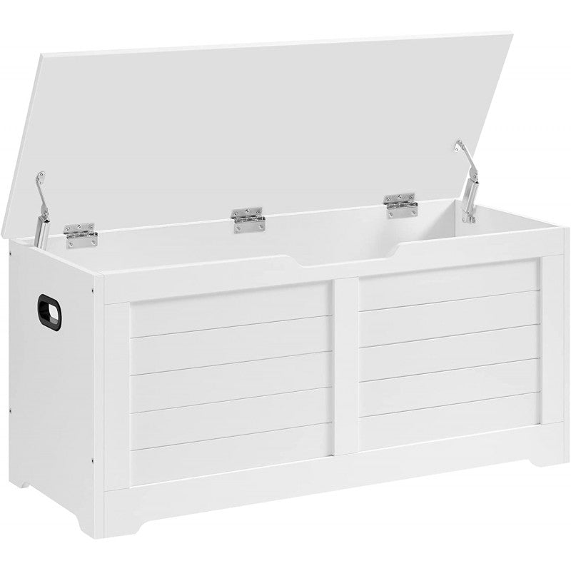 Retro Förvaringsbänk XL 100x40x46 cm Vit
