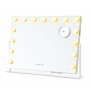 Hollywood Sminkspegel LED Mattvit 58 x 43 cm