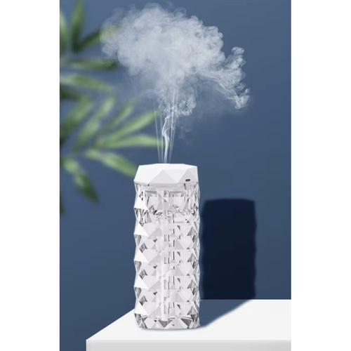 Luftfuktare med LED-nattlampa 2-i-1 – 400 ml, RGB-belysning, USB-C och upp till 10 timmars drift