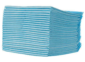 Hygienunderlägg 100-pack 33 x 45 cm – Absorberande Valpmattor med 30 Bajspåsar