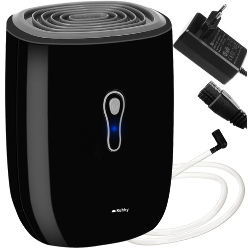 Luftavfuktare 800 ml – Elektrisk Fuktabsorberare med Dräneringsslang
