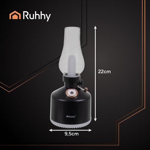 Luftfuktare 280 ml – Luftfuktare med RGB Nattlampa & USB-C