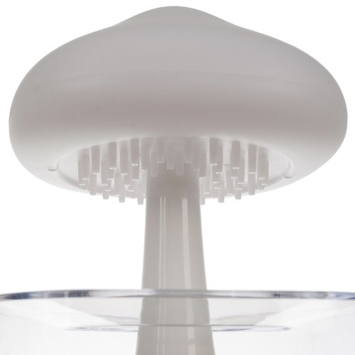 Luftfuktare 450 ml – Aroma Diffuser med Regneffekt, LED-Nattlampa & Timer