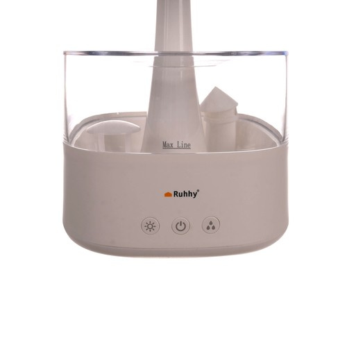 Luftfuktare 450 ml – Aroma Diffuser med Regneffekt, LED-Nattlampa & Timer
