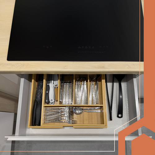 Halkskyddsmatta på Rulle 500 x 50 cm – Antiglidmatta för Lådor, Skåp & Hyllor