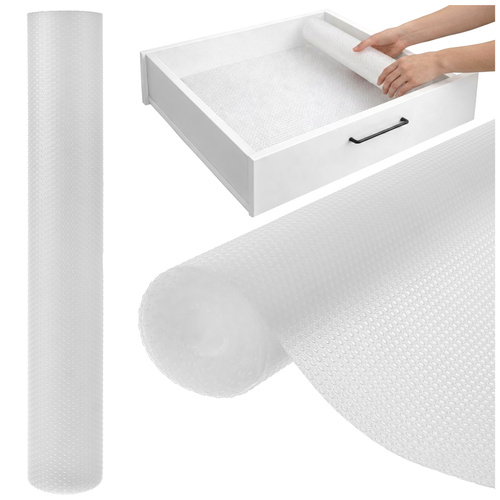 Halkskyddsmatta på Rulle 500 x 50 cm – Antiglidmatta för Lådor, Skåp & Hyllor