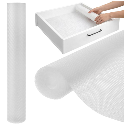 Halkskyddsmatta på Rulle 500 x 50 cm – Antiglidmatta för Lådor, Skåp & Hyllor