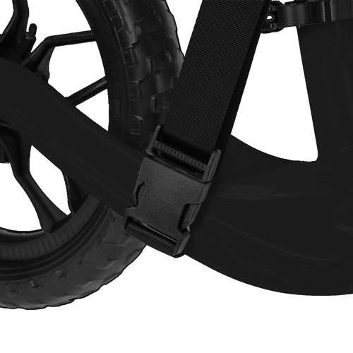 Balanscykel 12 Tum – Lätt Springcykel för Barn med Justerbar Sadel, Svart