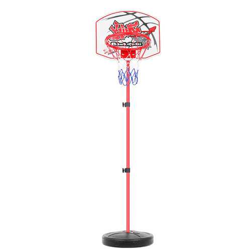 Basketkorg & Skjutbana 2-i-1 – Justerbar Höjd 73–146 cm