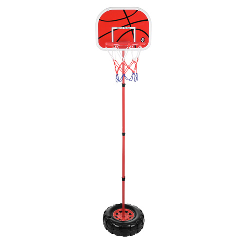 Basketkorg 170 cm – Justerbart Basketställ med Boll & Pump
