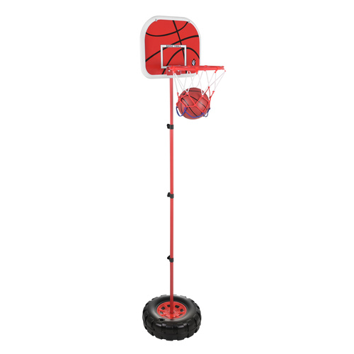 Basketkorg 170 cm – Justerbart Basketställ med Boll & Pump