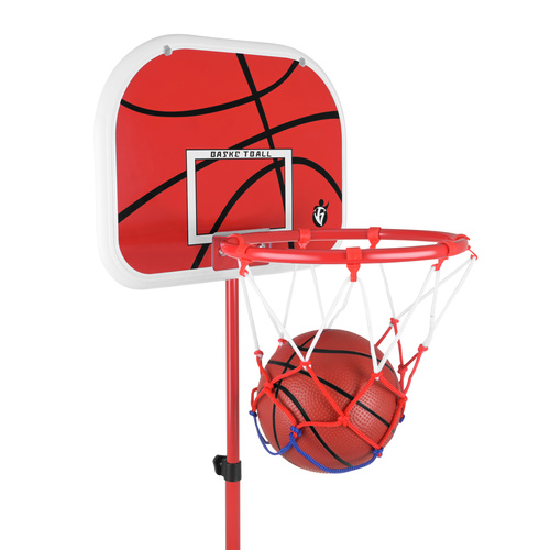 Basketkorg 170 cm – Justerbart Basketställ med Boll & Pump