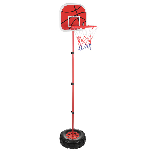 Basketkorg 170 cm – Justerbart Basketställ med Boll & Pump