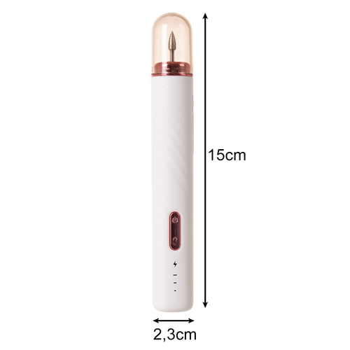 Elektrisk Nagelfräs USB-C – Sladdlös Manikyr & Pedikyr med 6 Fräsbits