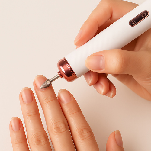 Elektrisk Nagelfräs USB-C – Sladdlös Manikyr & Pedikyr med 6 Fräsbits