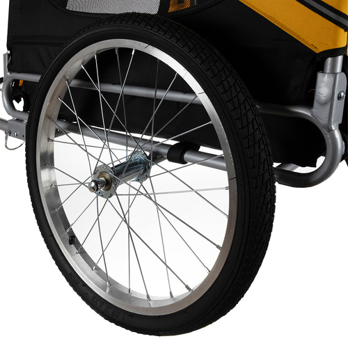 Cykelvagn för Hund & Katt – Husdjursvagn med 20" Hjul & Säkerhetsbälte