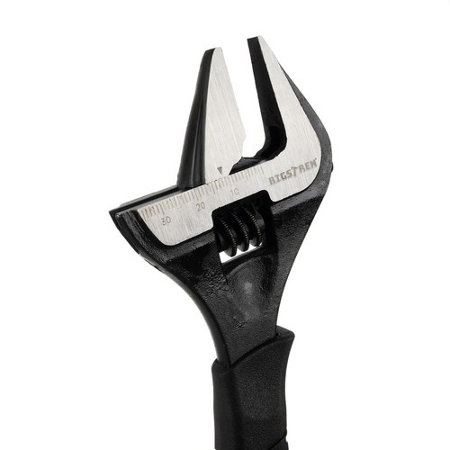 Justerbar Skiftnyckel 0–35 mm – Skiftnyckel i Kolstål med Ergonomiskt Handtag