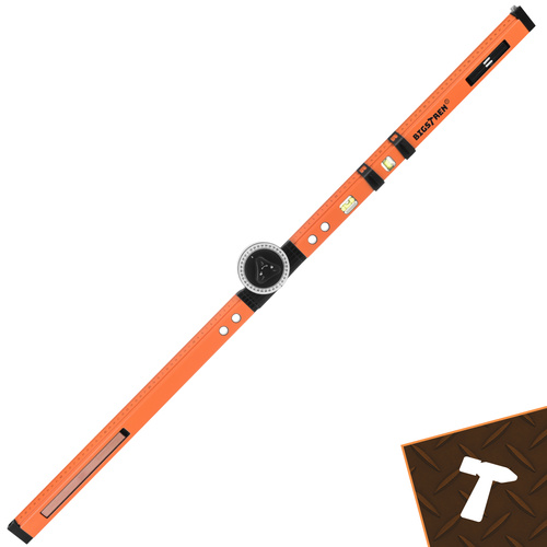 Justerbar Vinkelhake 3-i-1 500 mm – Gradskiva, Vattenpass & Passare