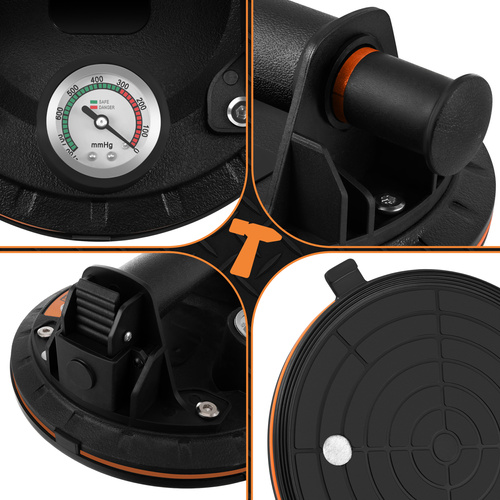 Vakuumsugkoppar 2-pack – Sugkoppar med Pump & Manometer
