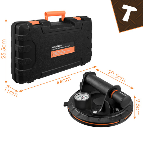Vakuumsugkoppar 2-pack – Sugkoppar med Pump & Manometer