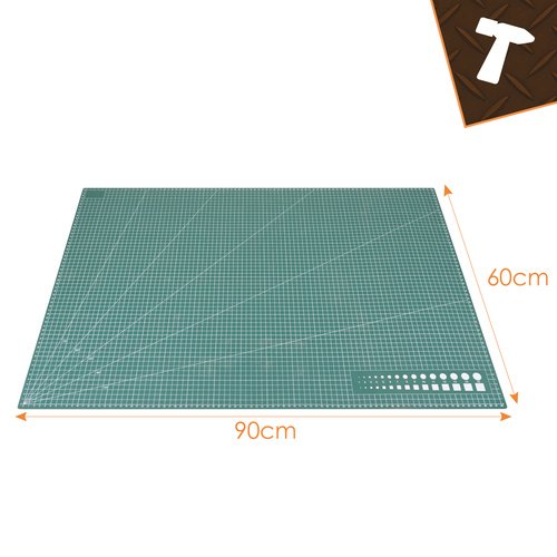 Skärmatta A1 90 x 60 cm Självläkande PVC – Dubbelsidig Skärunderlägg 3 mm