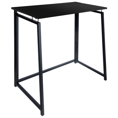 Fällbart Skrivbord 80 cm – Laptopbord i Loftstil med Metallram