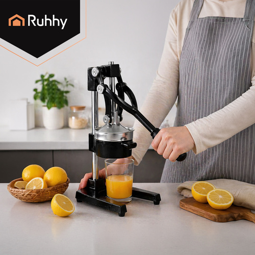 Manuell Citruspress 40 cm – Juicepress med Hävarm för Citrus & Granatäpple