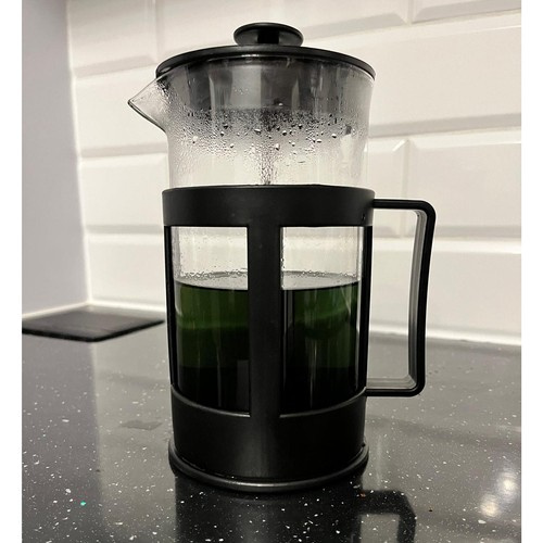 Kaffe- & Tebryggare 1 L – Presskanna i Glas med Rostfri Sil