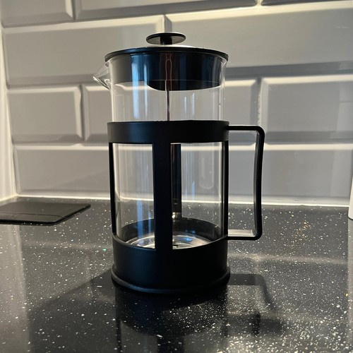 Kaffe- & Tebryggare 1 L – Presskanna i Glas med Rostfri Sil
