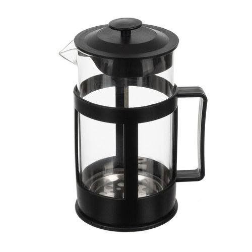 Kaffe- & Tebryggare 1 L – Presskanna i Glas med Rostfri Sil