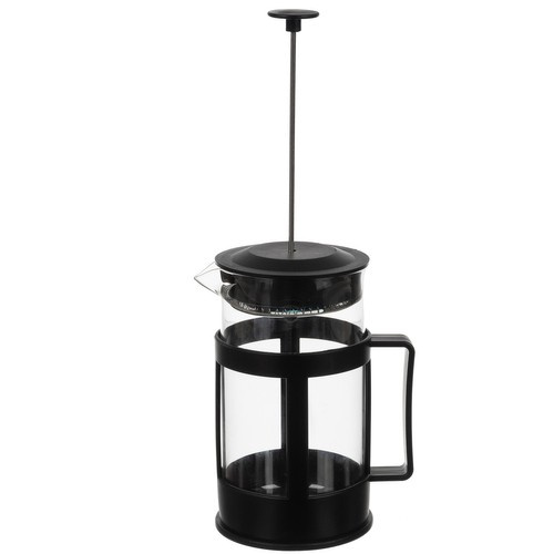Kaffe- & Tebryggare 1 L – Presskanna i Glas med Rostfri Sil