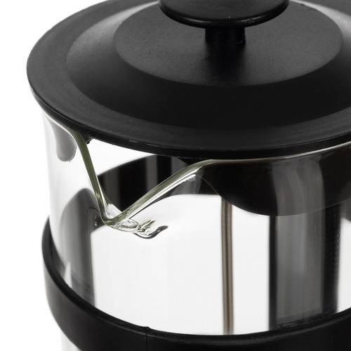 Kaffe- & Tebryggare 1 L – Presskanna i Glas med Rostfri Sil