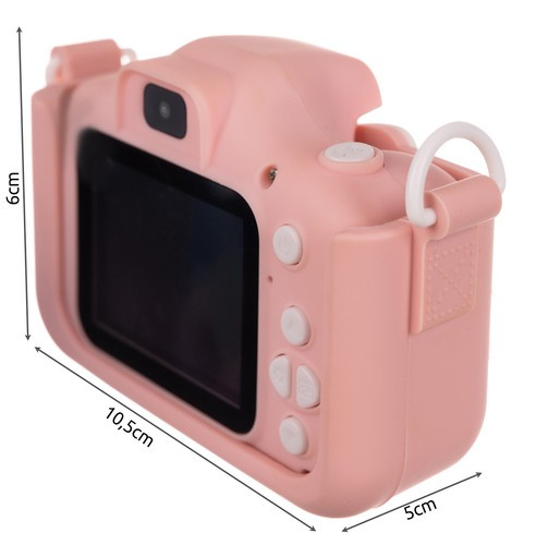 Digitalkamera för Barn – 1080P Kamera med 32 GB Minneskort, Rosa