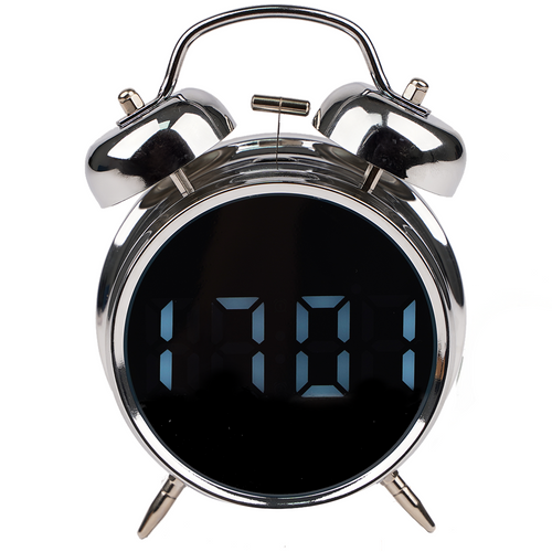 Digital Väckarklocka Retro – LED-Display, Alarmfunktion & Temperaturvisning