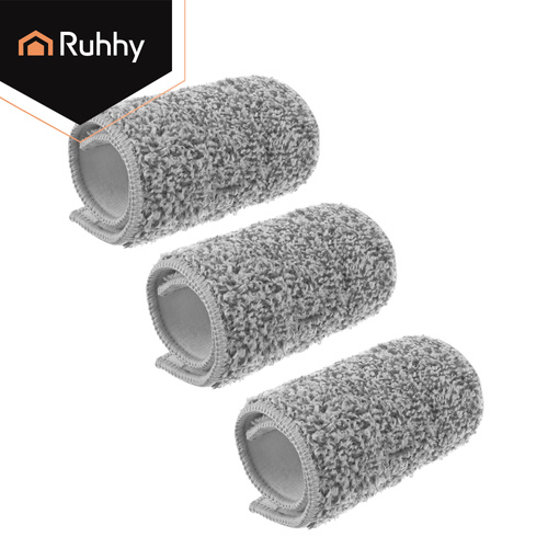 Platt Mopp med Dubbelkammarhink 8,5 L – Handsfree Urvridning & 3 Moppskydd