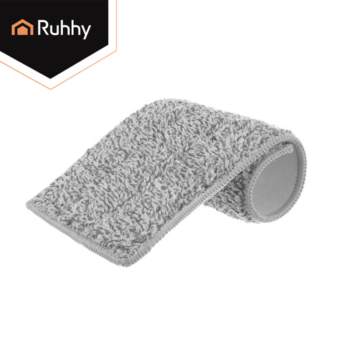 Platt Mopp med Dubbelkammarhink 8,5 L – Handsfree Urvridning & 3 Moppskydd