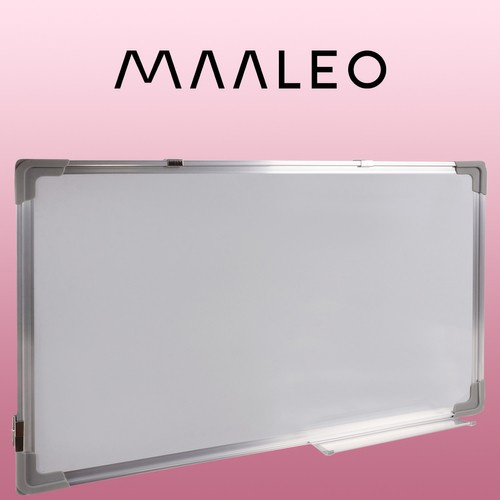 Whiteboard 60 x 90 cm – Magnetisk Skrivtavla med Aluminiumram & Tillbehör