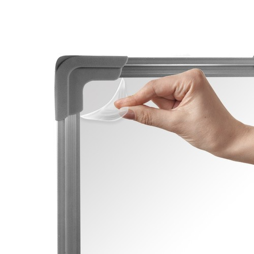 Whiteboard 60 x 90 cm – Magnetisk Skrivtavla med Aluminiumram & Tillbehör