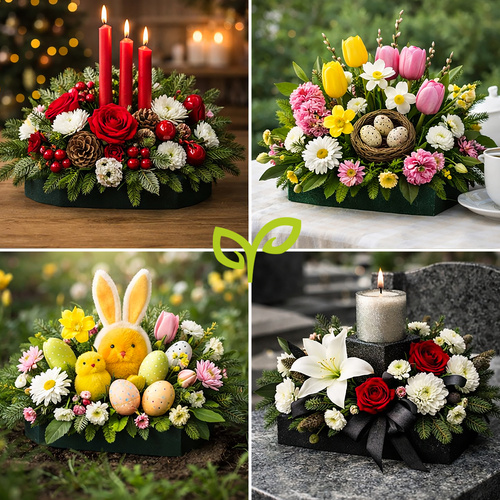 Blomsterskum 20-pack – Våtskum för Snittblommor & Blomsterarrangemang
