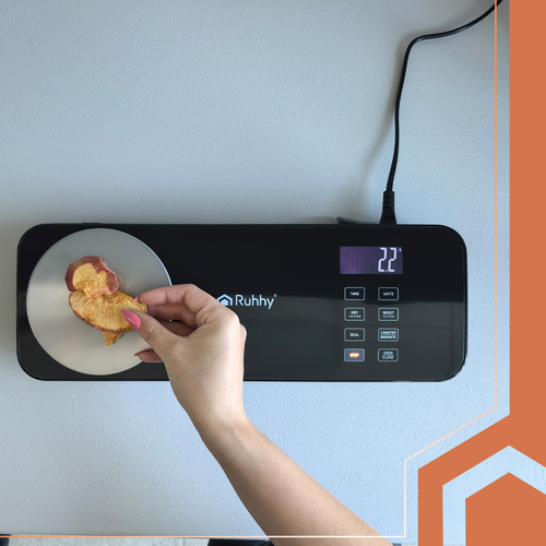 Vakuumförpackare med Våg 120 W – Foliesvets med LCD, Skärkniv & Vakuumfunktion