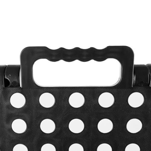 Hopfällbar Pall 39 cm – Fällpall med Halkskydd & Bärhandtag