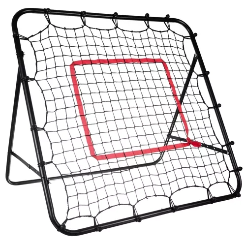 Fotbollsmål 100 x 100 cm – Träningsmål med Returnät, Siktduk & Markpinnar