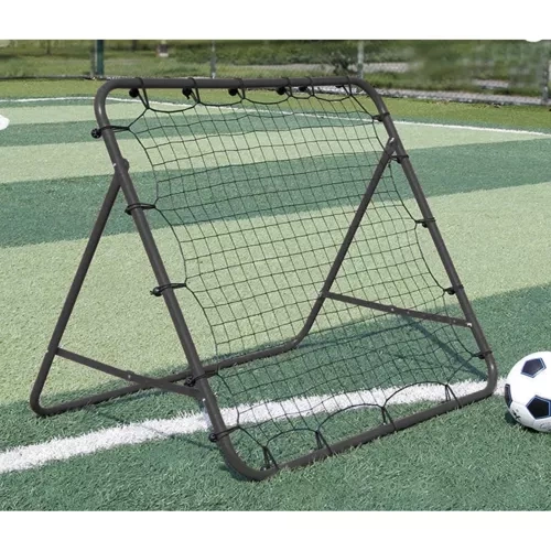 Fotbollsmål 120 x 120 cm – Träningsmål med Returnät, Måltavla & Markpinnar
