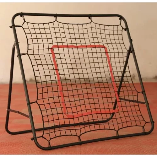 Fotbollsmål 120 x 120 cm – Träningsmål med Returnät, Måltavla & Markpinnar