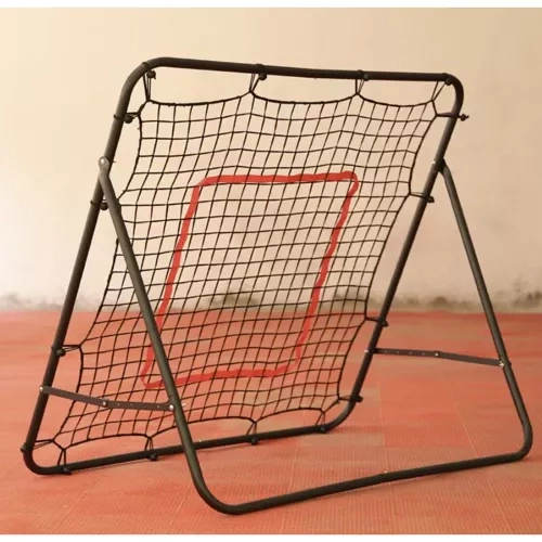 Fotbollsmål 120 x 120 cm – Träningsmål med Returnät, Måltavla & Markpinnar